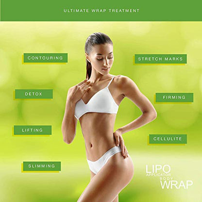 Ultimate Body Applicator Lipo Wrap With Guarana, Green Tea, and Seaweed Wraps Works lipo applicatorUS supplements