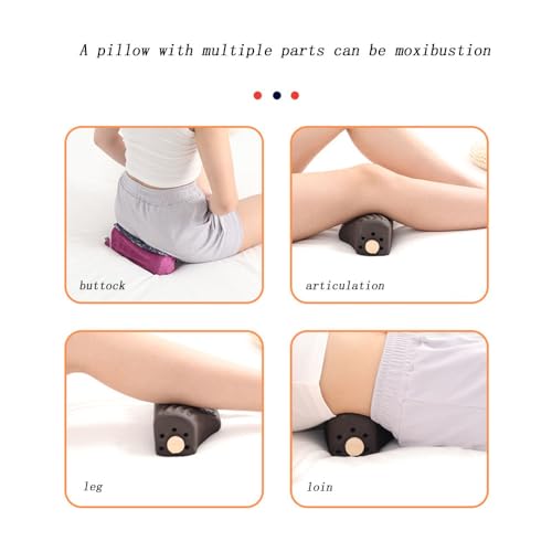 LANYANZI Purple moxibustion Pillow Cervical Vertebra Pillow moxibustion Waist moxibustion Box LANYANZIAu supplements