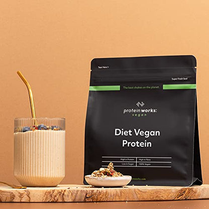 Protein Works - Diet Vegan Protein Powder | Low Calorie Plant Based Protein Protein WorksUS supplements