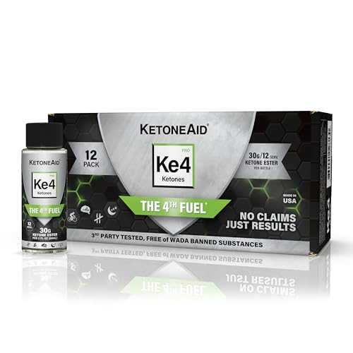 KetoneAid KE4 Pro Ketone Ester Drink | Not a Ketone Salt, No Sugar, No Caffeine KetoneAidAu supplements