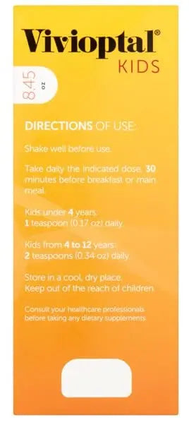 Vivioptal Kids, Liquid Multivitamin & Multiminerals Supplement, Berries, 8.45 Fl Oz Aus HealthcareAu supplements