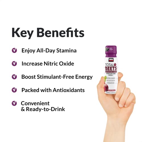 Force Factor Total Beets Superfood Shots for Healthy All-Day Stamina, Energy Drink Alternative Force FactorAu supplements