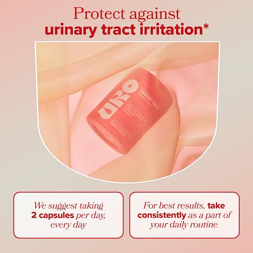 URO Urinary Tract Health Supplement for Women, 60 Count (Pack of 1) - Urinary Support O PositivUS supplements