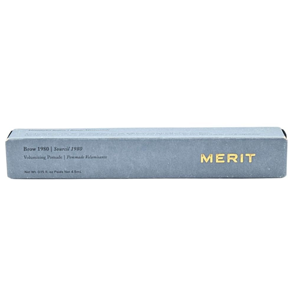 Merit Brow 1980 Volumizing Tinted Eyebrow Gel-Pomade - Taupe - Taupe with Cool Undertones MeritAu supplements