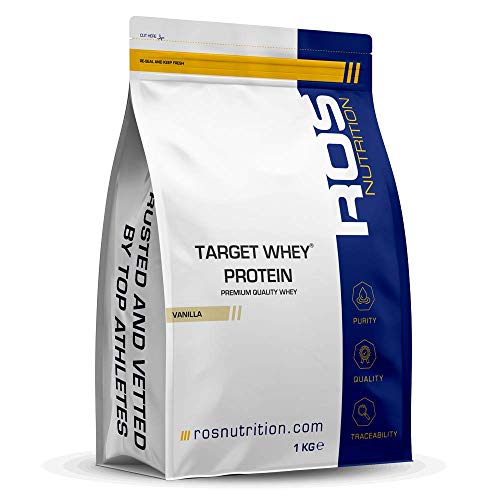 Whey Protein Powder | Vanilla | Target Whey Protein by ROS Nutrition | 1 Kg | 40 Servings | ROS NutritionAu supplements