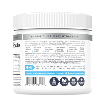 Hi-Lyte Keto K1000 Electrolyte Powder | Unflavored | Hydration Supplement Drink Mix Hi-LyteUS supplements