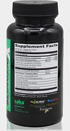 Saba SlimGenix -Energy, Weight Management, Appetite Control, Focus, Fat Burner SabaAu supplements