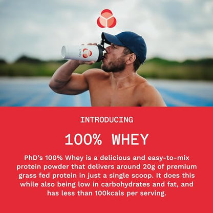 PhD Nutrition 100 Percent Whey, Grass Fed Whey, Lean Muscle Protein Powder PhDUS supplements