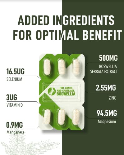 FromBIO for Joints Health and Cartilage, Boswellia, 1,000mg of Boswellia and 71mg of AKBA & KBA FromBIOAu supplements