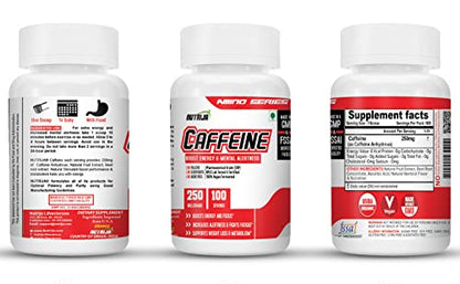 NutriJa Caffeine Powder Pre Workout Supplement - 100 Servings NutriJaUS supplements