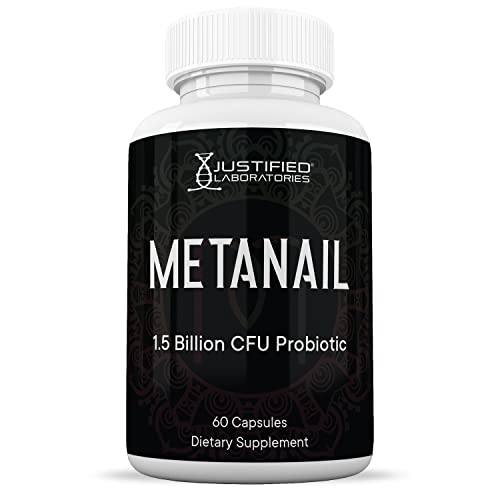 Justified Laboratories (2 Pack) Metanail 1.5 Billion CFU Probiotic Nail Support 120 Capsules Justified LaboratoriesUS supplements