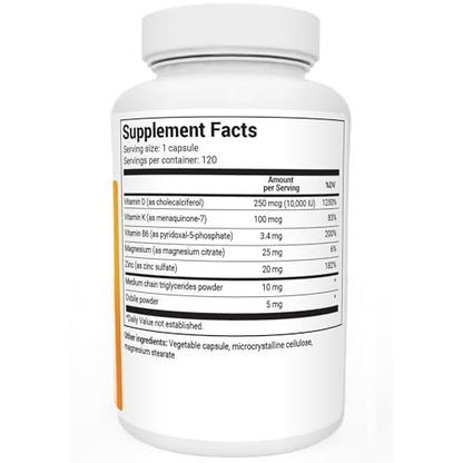 Dr. Berg's Vitamin D3 K2 Supplement w/MCT Oil - Includes 10,000 IU of Vitamin D3 Dr. Berg NutritionalsUS supplements