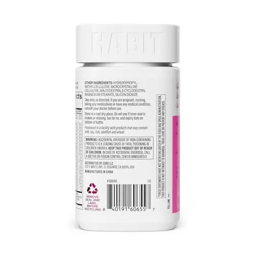 Habit Womens Multi Supplement 2 Pack (120 Capsules) - New Look, Supports General Health & Wellness, 23 Essential Vitamins and Minerals H' HabitAu supplements