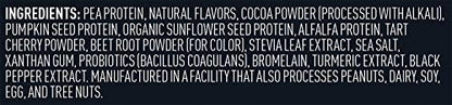 Vega Sport Premium Vegan Protein Powder, Chocolate - 30g Plant Based Protein, 5g BCAA VegaUS supplements