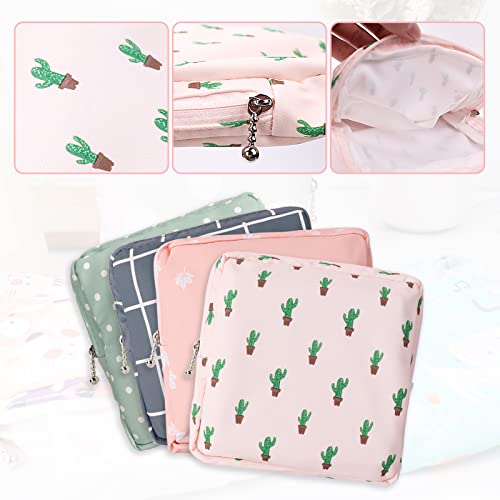 Sanitary Napkin Storage Bag,Portable Sanitary Napkin Storage Pouch Pack of 4 Reusable Menstrual Cup TuciykeAu supplements