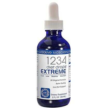 Creative Bioscience 1234 Diet Drops Extreme for Women & Men, Diet Drops for Weight Creative BioscienceUS supplements