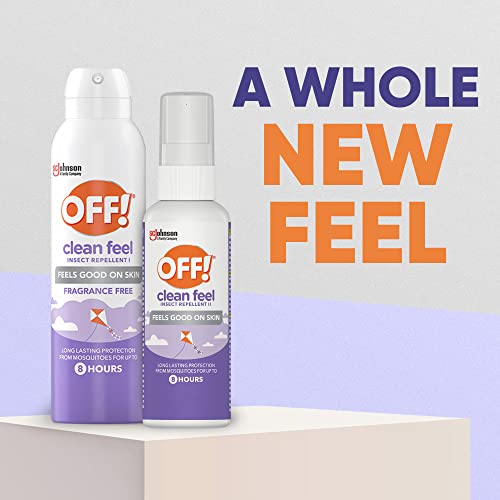 OFF! Clean Feel Insect Repellent Aerosol with 20% Picaridin, Bug Spray OFF!US supplements