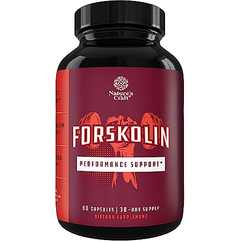Pure Forskolin Extract for Weight Loss Supplement Powerful Antioxidant - Maximum Strength Natures CraftUS supplements