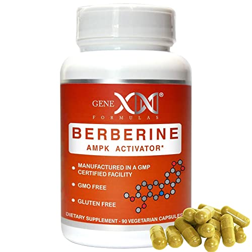 GENEX Berberine HCl 500mg (90 Capsules) | Powerful AMPK Activator, Supports Heart Genex FormulasAu supplements