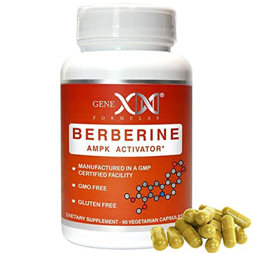 GENEX Berberine HCl 500mg (90 Capsules) | Powerful AMPK Activator, Supports Heart Genex FormulasAu supplements
