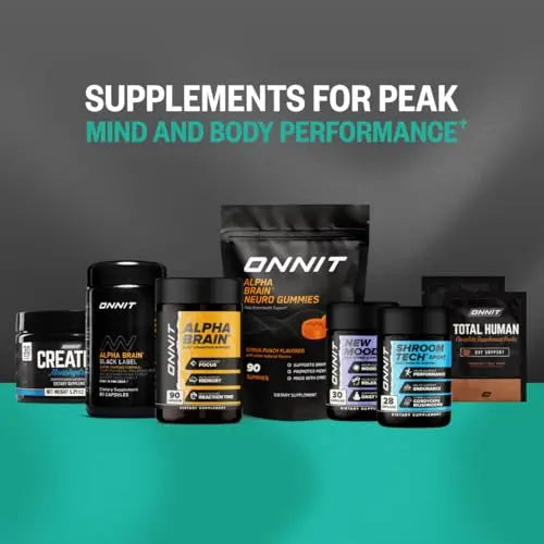 ONNIT Total Human Adult Multivitamin Dietary Supplement Comprehensive Capsule Packs with Day and Night Support ONNITAu supplements