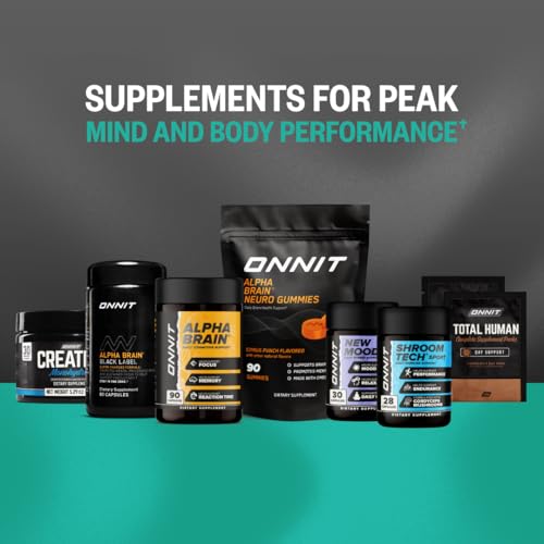 ONNIT Total Human Adult Multivitamin Comprehensive Capsule Packs with Day and Night Support, Daily Vitamin Packs for Men and Women, Dietary Supplement Capsules, 30-Day Supply, 60 Packs ONNITAu supplements