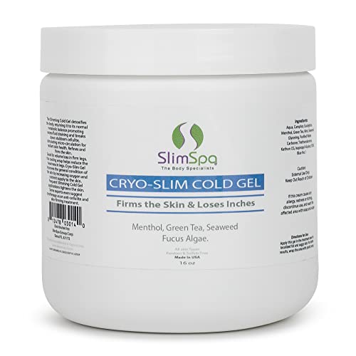 SlimSpa Cyro-Slim Cold Gel With Ilios Wrap - Skin Firming & Tightening Cryo Gel Solution ILIOSUS supplements