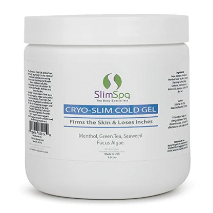 SlimSpa Cyro-Slim Cold Gel With Ilios Wrap - Skin Firming & Tightening Cryo Gel Solution ILIOSUS supplements
