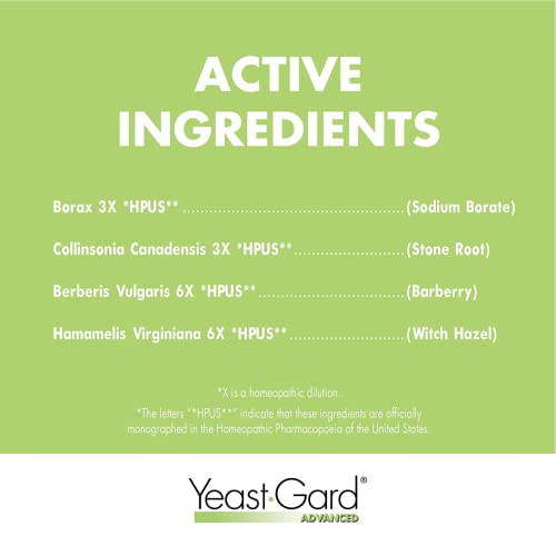 Yeast-Gard Homeopathic Formula Gel Soothes & Cools - 1 Ounce Lake ConsumerAu supplements