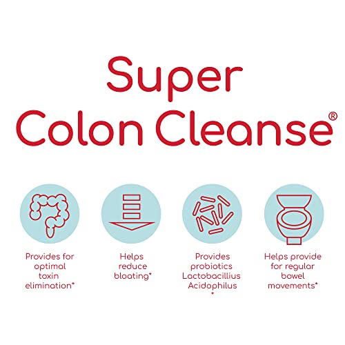 Health Plus Super Colon Cleanse Digestive Support | Constipation Relief to Reduce Bloating Health PlusUS supplements