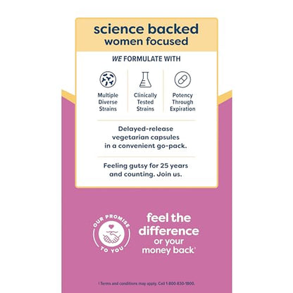 Renew Life Women's Probiotic Capsules, Supports pH Balance for Women, Vaginal, Urinary Renew LifeUS supplements