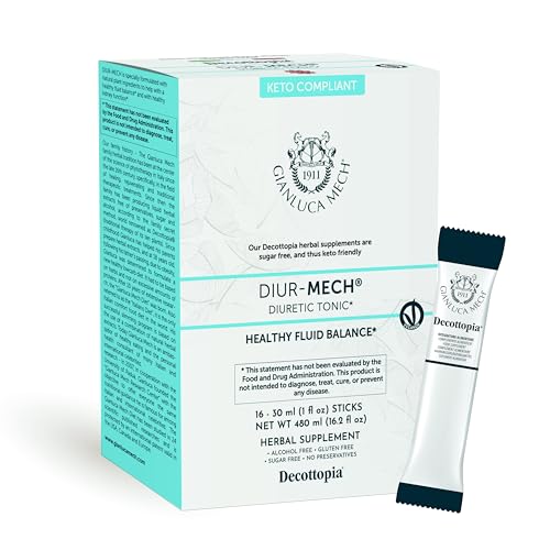 Gianluca Mech - Keto Compliant Diuretic Tonic with Drainage Function of Body Liquids GIANLUCA MECH SpAAu supplements