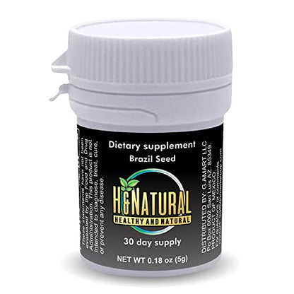 Semilla de Brazil 100% Authentic Brasil Seed All Natural Supplement Pure Brazilian H&NaturalUS supplements