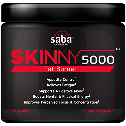 Saba Skinny 5000 -Fat Loss -Weight Loss-Appetite Control -Mild Jitter-Free Energy- Focus SabaUS supplements