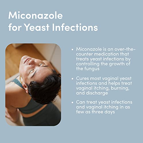 Hers Miconazole 3 Day Yeast Infection Treatment - Treats Vaginal Itching, Burning, Discharge HIMS & HERSAu supplements