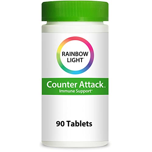 Rainbow Light Counter Attack Immune Support, Dietary Supplement Provides Immune Rainbow LightUS supplements