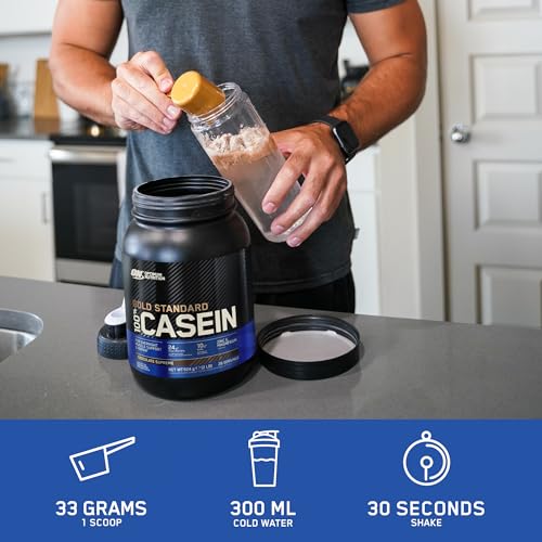 Optimum Nutrition Gold Standard 100% Casein Slow Digesting Protein Powder with Zinc Optimum NutritionUS supplements