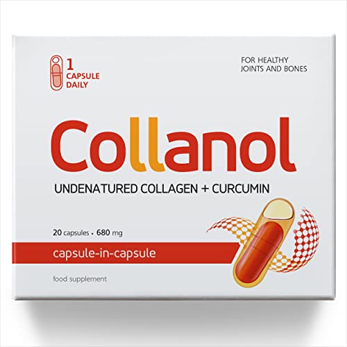 Collanol - Innovation in The Care of Healthy Joints - Liquid Formula in a Double Capsule 3D Collagen CollanolAu supplements