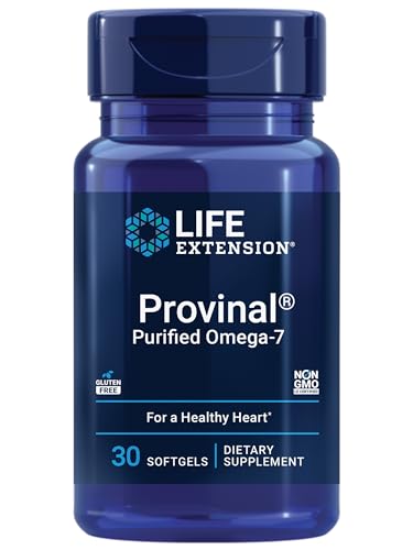 Provinal Purified Omega-7 - Daily Essential Omega 7 Fatty Acids Supplement, Palmitoleic Life ExtensionAu supplements