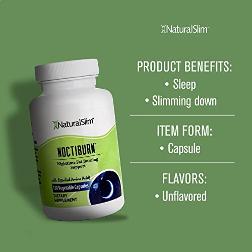 NaturalSlim NoctiBurn Night Fat Burning Support & Metabolism Support Supplements with Essentials NaturalSlimAu supplements