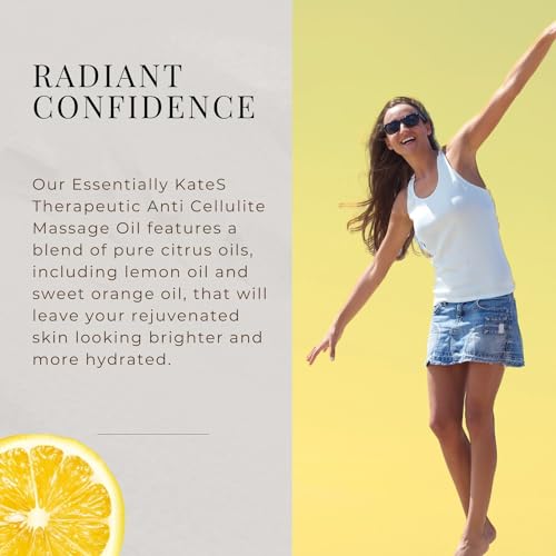 Essentially KateS Anti Cellulite Massage Oil 8 Fl Oz - Helps Break Down Fat Cells in Hip Essentially KateSAu supplements