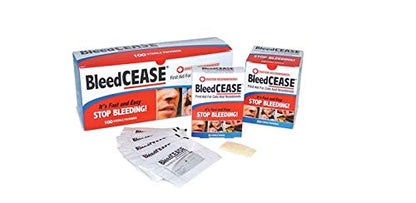 BleedCEASE First Aid for Cuts and Nosebleeds Sterile Packings, 25 Count BleedCEASEUS supplements
