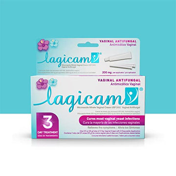 Lagicam Vaginal Yeast Infection, Antifungal 3 Day Miconazole Nitrate Treatment Cream, Relief for Itching LAGICAM VAu supplements