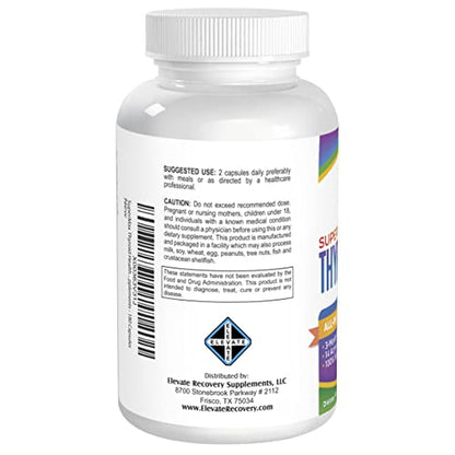 3-Month Thyroid Support Supplement (All-in-1 Formula) with 14 Active Ingredients Elevate Recovery SupplementsUS supplements