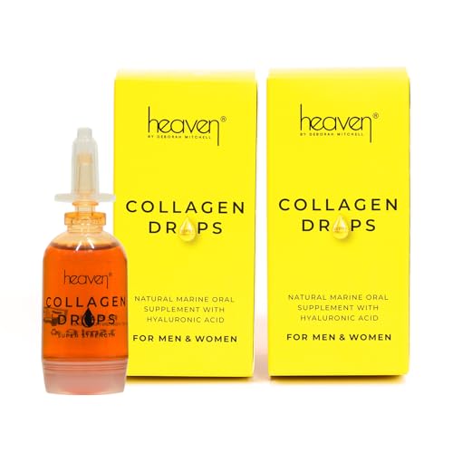 Heaven Collagen Drops Oral & Topical Liquid Collagen Supplements for Women & Men Heaven by Deborah MitchellAu supplements