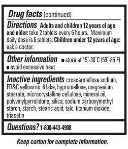Percogesic Aspirin Free Pain Relief Tablets, Extra Strength, Acetaminophen and Diphenhydramine, 40 ct (Pack of 1) PercogesicAu supplements