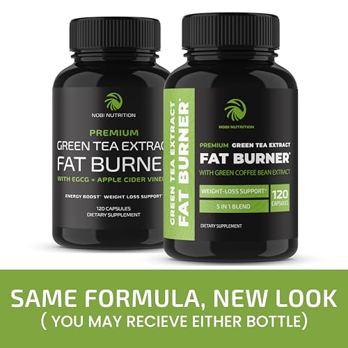 Green Tea Weight Loss Pills with Green Coffee Bean Extract | Belly Fat Burner, Metabolism Nobi NutritionUS supplements