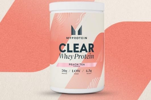 Myprotein Clear Whey Isolate Protein Powder - Peach Tea - 488g - 20 Servings MyproteinAu supplements