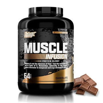 Nutrex Research Whey Protein Powder, Chocolate Muscle Infusion Whey Isolate w/EAA Nutrex ResearchUS supplements