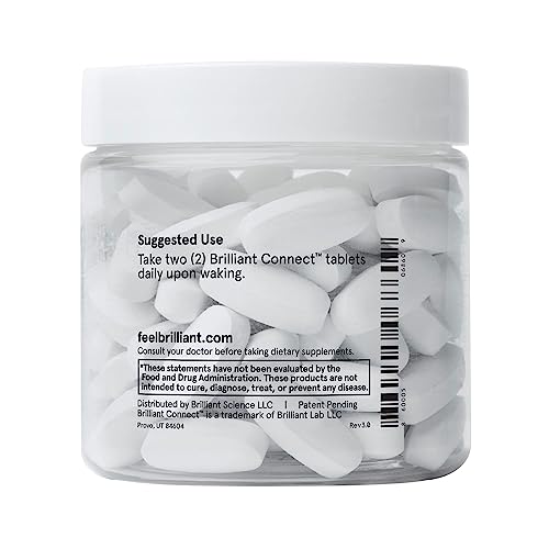 Brilliant Connect Period Health Supplement – Promotes Relief from Cramps, Fatigue Feel BrilliantUS supplements